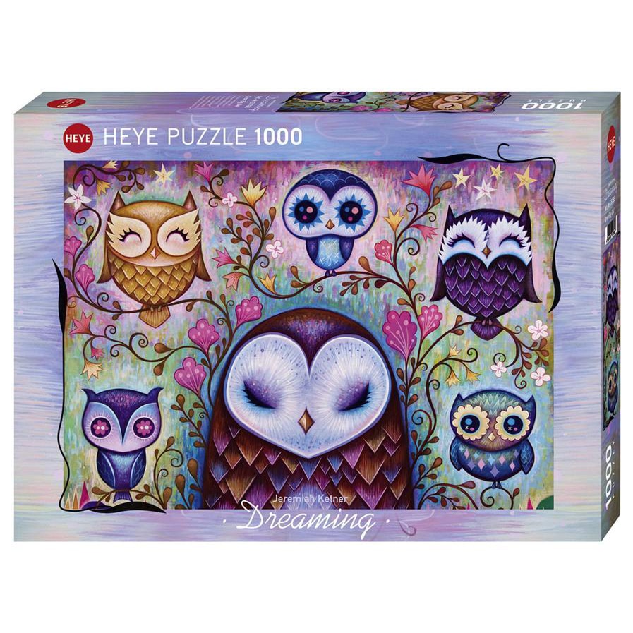 Puzzle Heye - Great Big Owl, 1000 piese