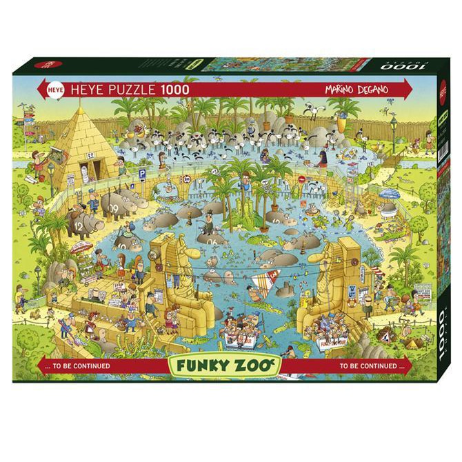Puzzle Heye - Nile Habitat, 1000 piese