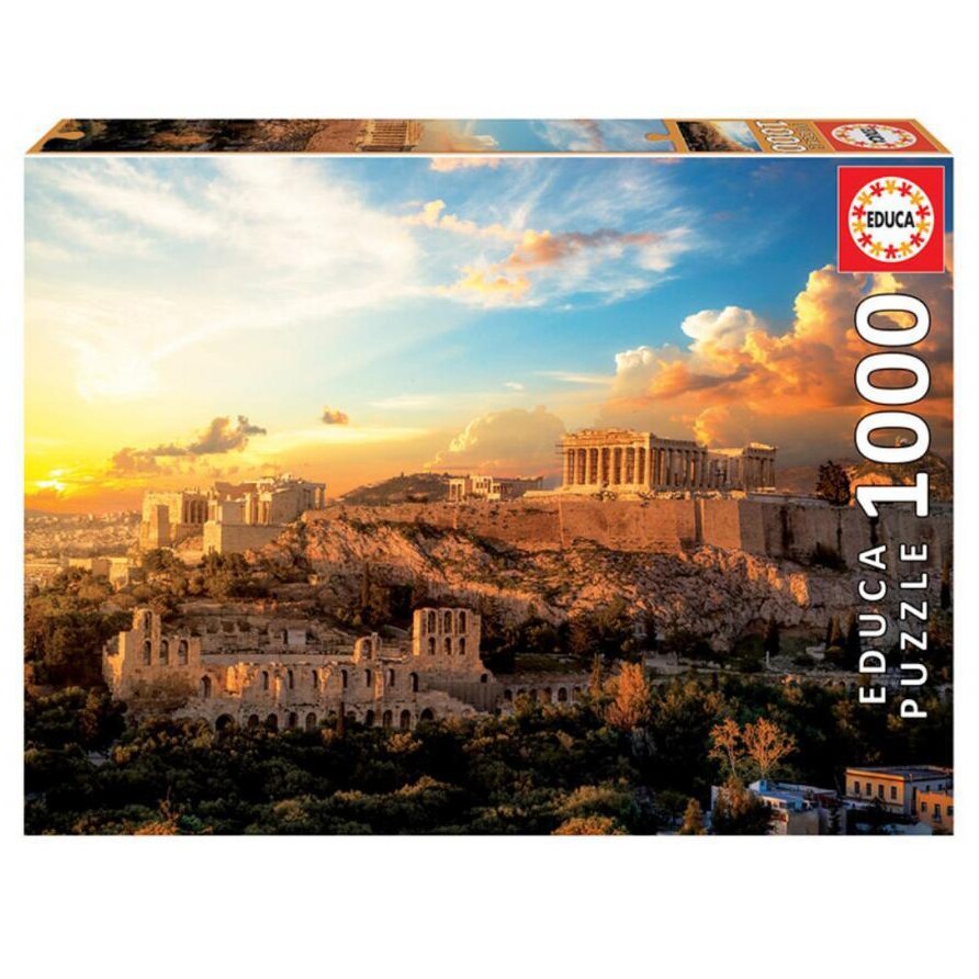 Puzzle Educa - Acropolis of Athens, 1000 piese