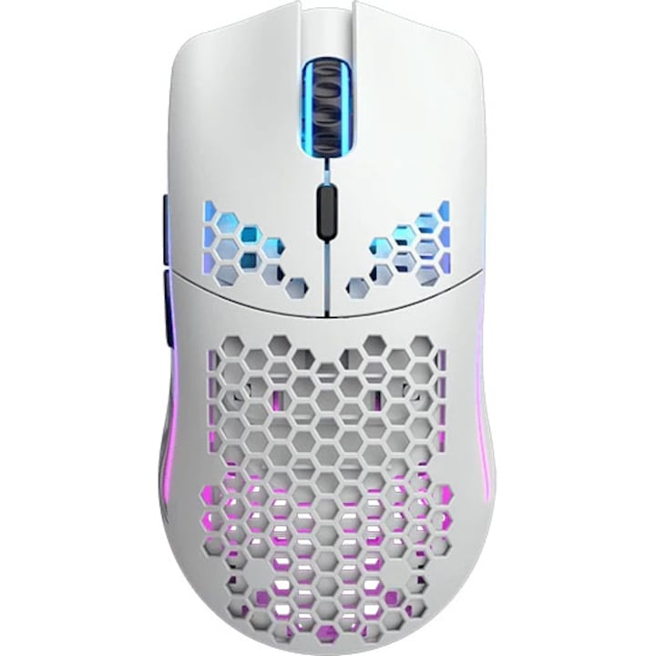 Безжична мишка Gaming Glorious Model O, Ултралека 69 гр, White