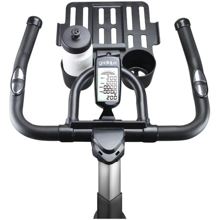 Bicicleta spinning Gridinlux Alpine 7500, volant 15kg, arc