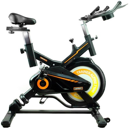 Bicicleta spinning Gridinlux Alpine 7500, volant 15kg, arc