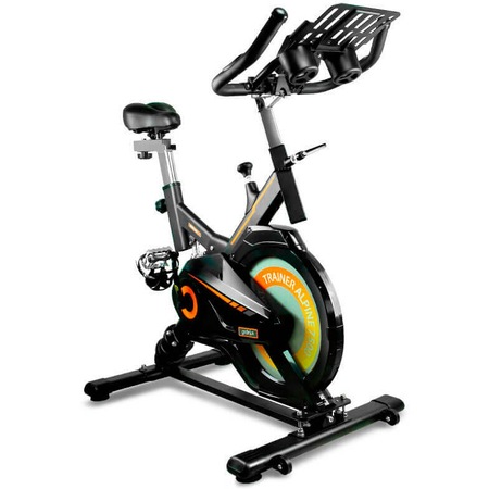 Bicicleta spinning Gridinlux Alpine 7500, volant 15kg, arc
