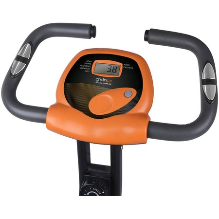 Bicicleta magnetica pliabila Gridinlux, greutate maxima utilizator 100kg
