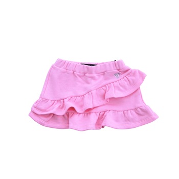 Fusta roz Guess din bumbac, pentru fete Fusta roz Guess din bumbac, pentru fete