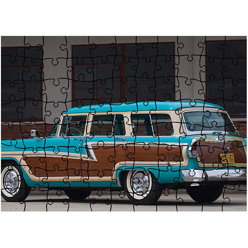 Puzzle Heartwork 96 piese, Mercury Monterey Station Wagon 1956, Latime 40,5 cm x Inaltime 28,7 cm