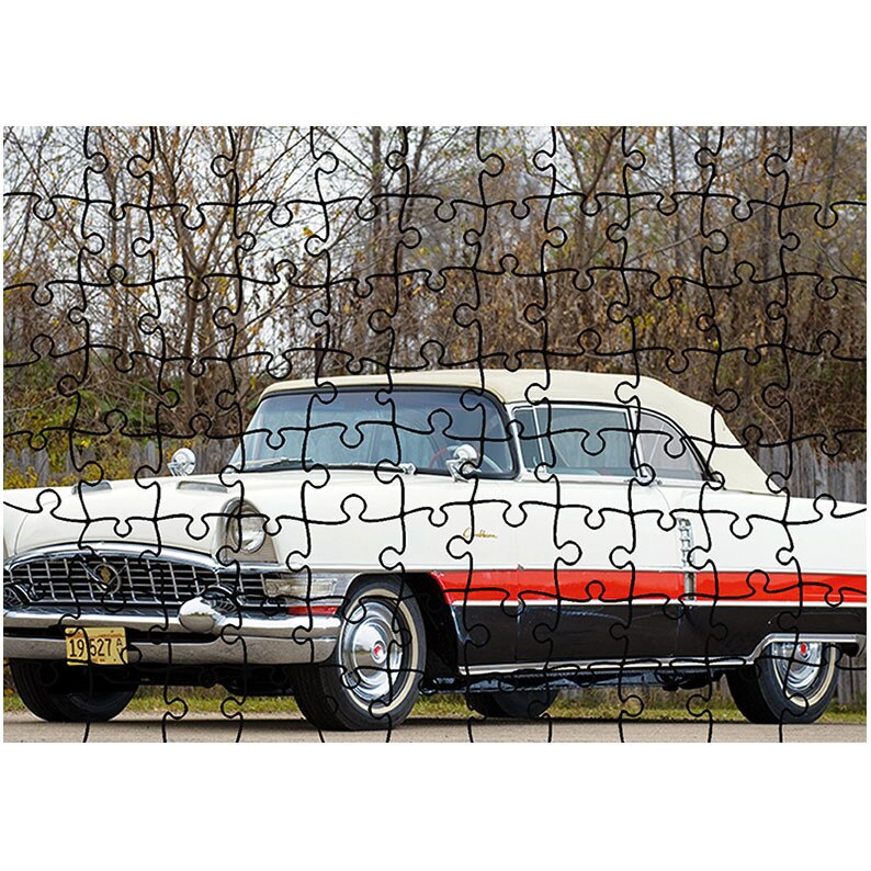 Puzzle Heartwork 96 piese, 1955 Packard Caribbean Convertible, Latime 40,5 cm x Inaltime 28,7 cm