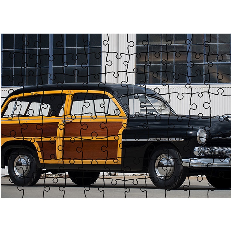 Puzzle Heartwork 96 piese, Mercury Station Wagon 1950, Latime 40,5 cm x Inaltime 28,7 cm