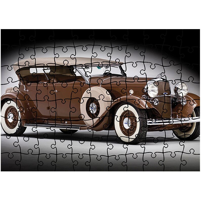 Puzzle Heartwork 96 piese, Lincoln KB Dual Windshield Phaeton by Brunn 1932, Latime 40,5 cm x Inaltime 28,7 cm