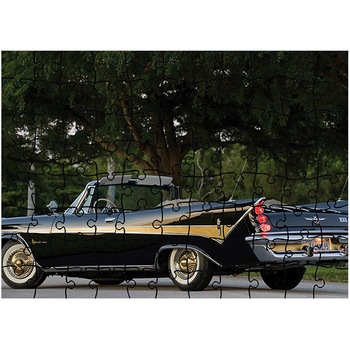 Puzzle Heartwork 96 piese, DeSoto Adventurer Convertible Coupe 1959, Latime 40,5 cm x Inaltime 28,7 cm Puzzle Heartwork 96 piese, DeSoto Adventurer Convertible Coupe 1959, Latime 40,5 cm x Inaltime 28,7 cm