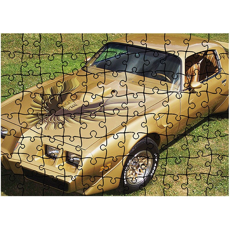 Puzzle Heartwork 96 piese, Pontiac Firebird Trans Am 1979, Latime 40,5 cm x Inaltime 28,5 cm