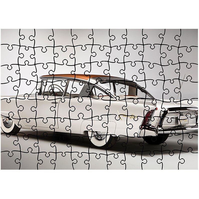 Puzzle Heartwork 96 piese, Mercury Monterey XM-800 Concept Car 1954, Latime 40,5 cm x Inaltime 28,7 cm