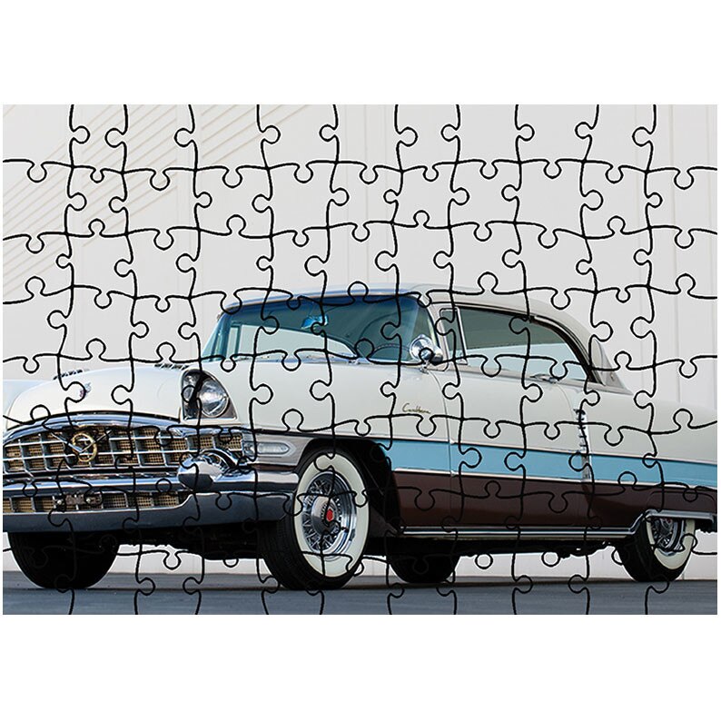 Puzzle Heartwork 96 piese, Packard Caribbean Coupe 1956, Latime 40,5 cm x Inaltime 28,7 cm