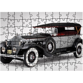 Puzzle Heartwork 96 piese, Packard Deluxe Eight Phaeton (745) 1930, Latime 40,5 cm x Inaltime 28,5 cm Puzzle Heartwork 96 piese, Packard Deluxe Eight Phaeton (745) 1930, Latime 40,5 cm x Inaltime 28,5 cm