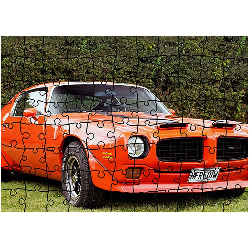 Puzzle Heartwork 96 piese, Pontiac Firebird Trans Am 1970-73, Latime 40,5 cm x Inaltime 28,5 cm