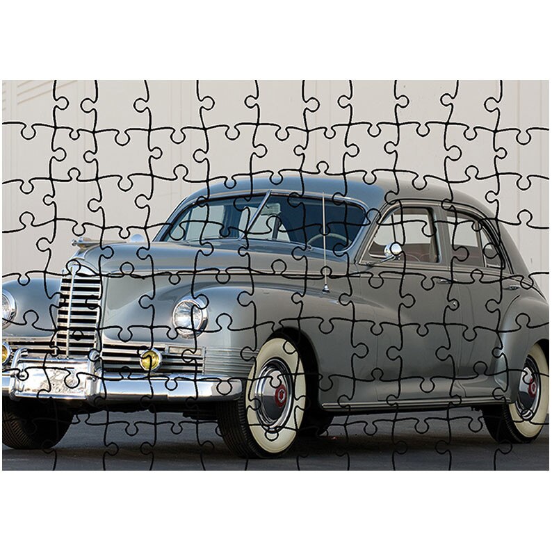 Puzzle Heartwork 96 piese, Packard Clipper 1946-47, Latime 40,5 cm x Inaltime 28,7 cm
