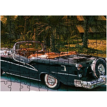 Puzzle Heartwork 96 piese, Masina Clasica Veche, Latime 40,5 cm x Inaltime 28,5 cm Puzzle Heartwork 96 piese, Masina Clasica Veche, Latime 40,5 cm x Inaltime 28,5 cm