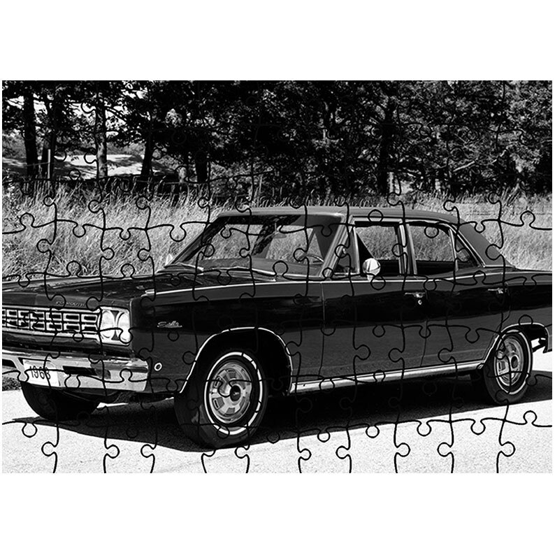 Puzzle Heartwork 96 piese, Plymouth Satellite 1968, Latime 40,5 cm x Inaltime 28,5 cm
