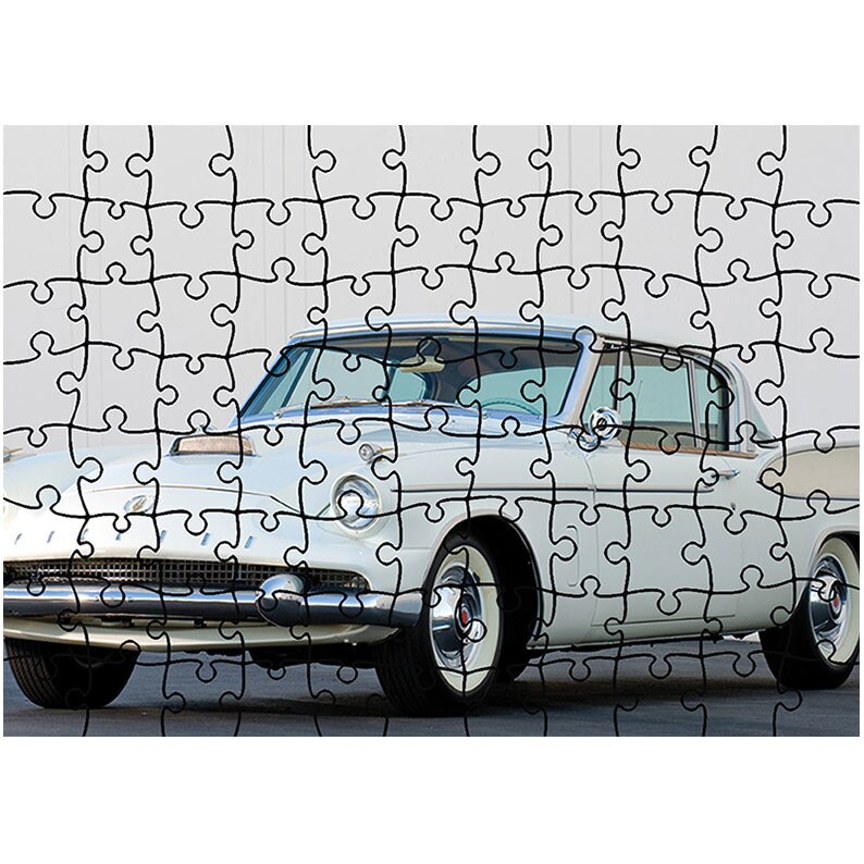 Puzzle Heartwork 96 piese, Packard Hawk 1958, Latime 40,5 cm x Inaltime 28,5 cm