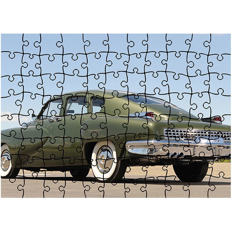 Puzzle Heartwork 96 piese, 1948 Tucker Sedan, Latime 40,5 cm x Inaltime 28,7 cm
