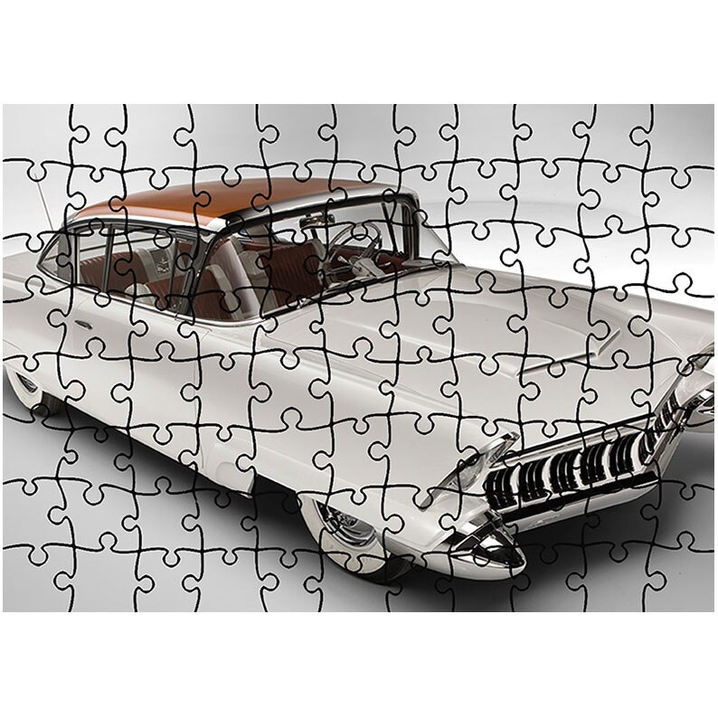 Puzzle Heartwork 96 piese, Mercury Monterey XM-800 Concept Car 1954, Latime 40,5 cm x Inaltime 28,7 cm