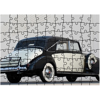 Puzzle Heartwork 96 piese, Packard Super Eight Transformable Town Car by Franay 1939, Latime 40,5 cm x Inaltime 28,7 cm Puzzle Heartwork 96 piese, Packard Super Eight Transformable Town Car by Franay 1939, Latime 40,5 cm x Inaltime 28,7 cm