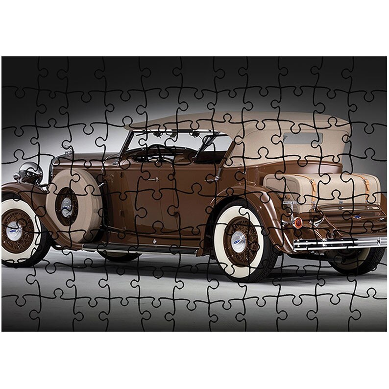 Puzzle Heartwork 96 piese, Lincoln KB Dual Windshield Phaeton by Brunn 1932, Latime 40,5 cm x Inaltime 28,7 cm