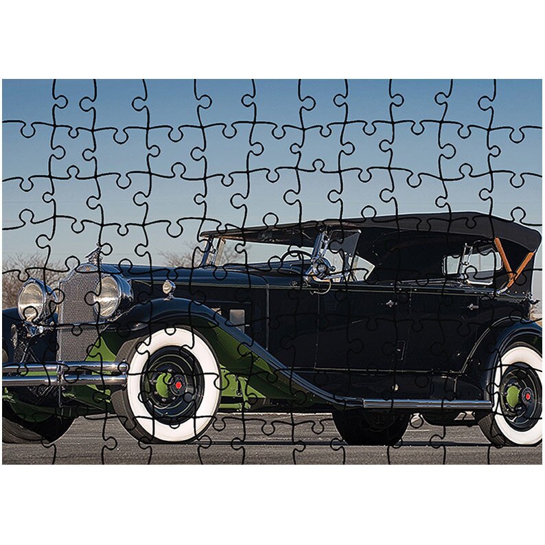 Puzzle Heartwork 96 piese, 1931 Packard Deluxe Eight Phaeton (840), Latime 40,5 cm x Inaltime 28,7 cm