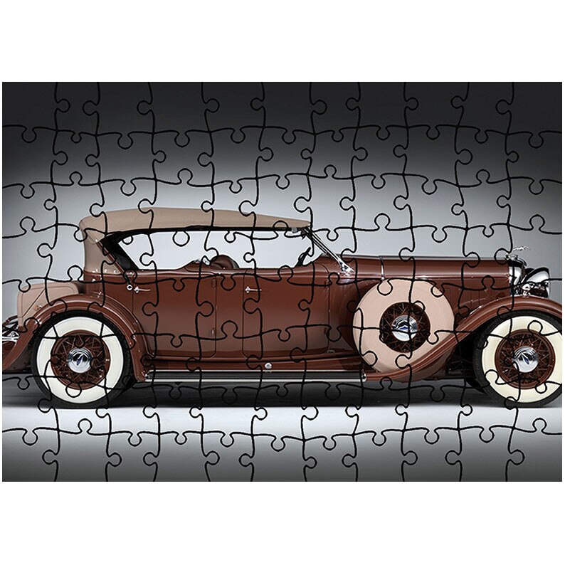 Puzzle Heartwork 96 piese, Lincoln KB Dual Windshield Phaeton by Brunn 1932, Latime 40,5 cm x Inaltime 28,7 cm