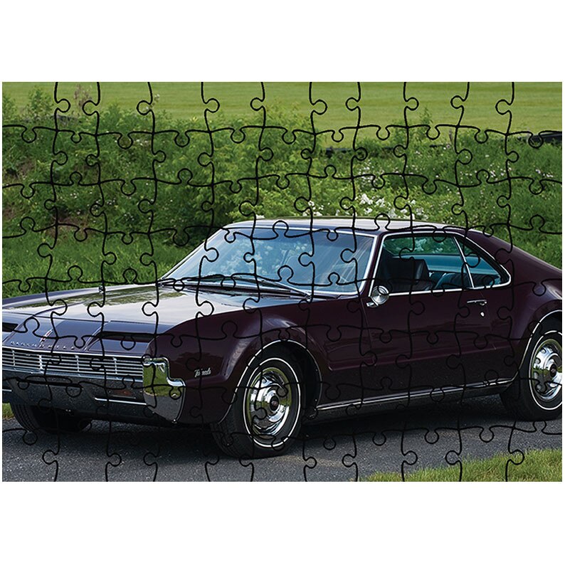 Puzzle Heartwork 96 piese, Oldsmobile Toronado 1966, Latime 40,5 cm x Inaltime 28,5 cm