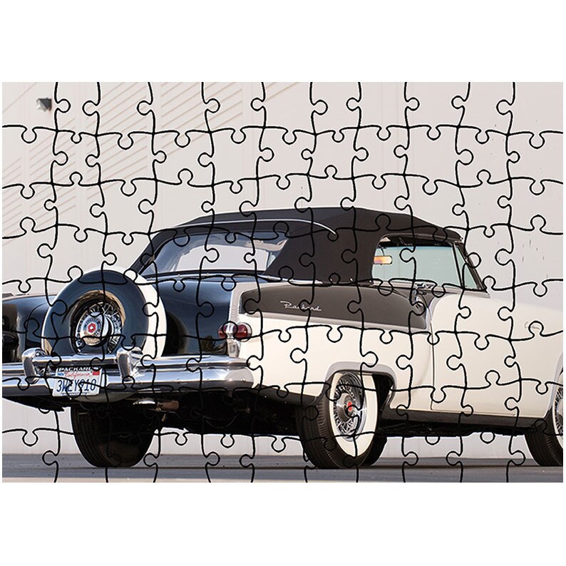 Puzzle Heartwork 96 piese, Packard Caribbean Convertible 1954, Latime 40,5 cm x Inaltime 28,5 cm