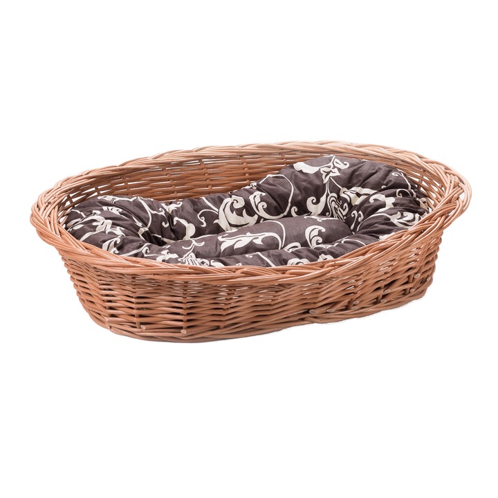 cosulet natural pentru caini si pisici wiklinowy-swiat perna maro cu vartejuri rachita 58 x 42 cm imagen 3_1_
6