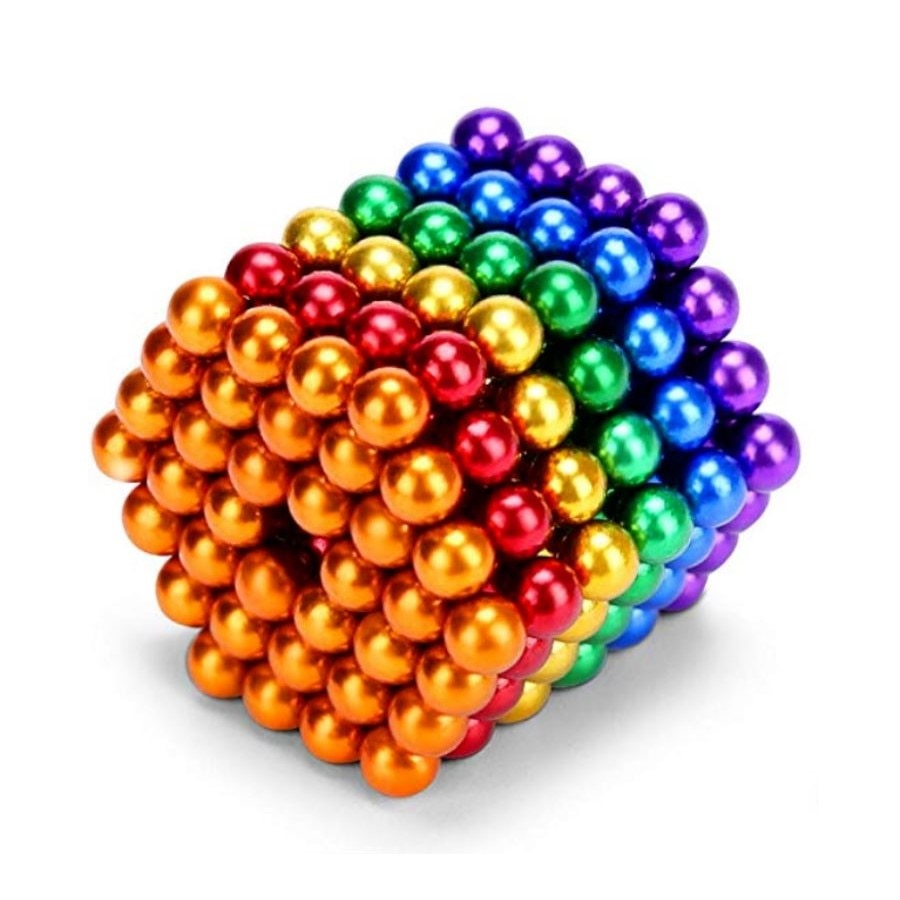Jucarie magnetica, 145 g, 5 x 5 mm, 10 modele, Multicolor