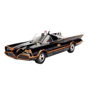 Macheta auto Batman 1966 Classic Batmobile 1:24 , Metalica, Multicolor Macheta auto Batman 1966 Classic Batmobile 1:24 , Metalica, Multicolor
