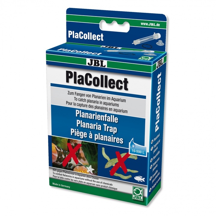 Capcana acvariu pentru viermi Planaria - JBL PlaCollect
