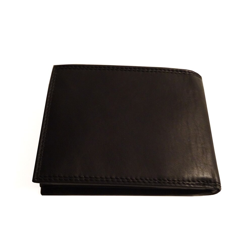 Portofel din piele neagra pentru barbati