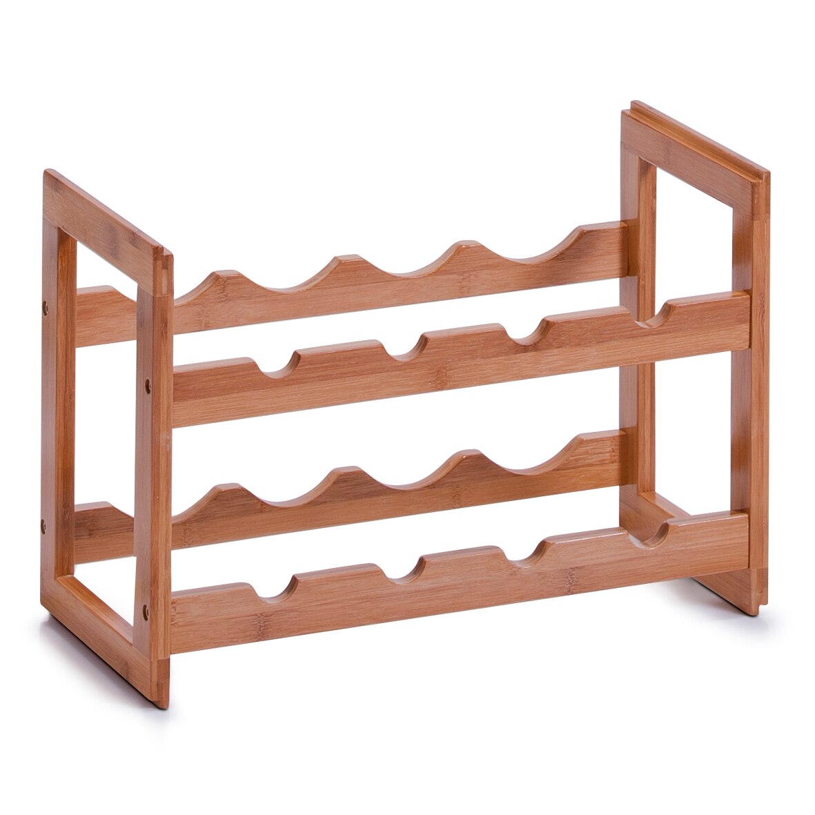 Suport pentru sticle din bambus,47 x 22 x 32 cm,Zeller