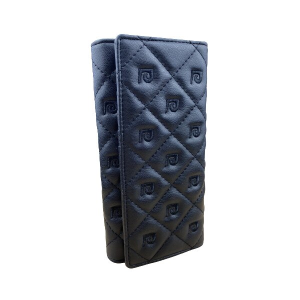 Portofel Dama Pierre Cardin, Negru cu logo