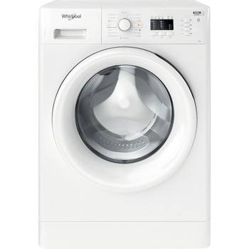Masina de spalat rufe Slim Whirlpool FWSL61051WEEN, 6 kg, 1000 rpm, Clasa F , FreshCare+, Tehnologia al 6-lea Simt, Motor Universal, Display LED+, Alb Masina de spalat rufe Slim Whirlpool FWSL61051WEEN, 6 kg, 1000 rpm, Clasa F , FreshCare+, Tehnologia al 6-lea Simt, Motor Universal, Display LED+, Alb