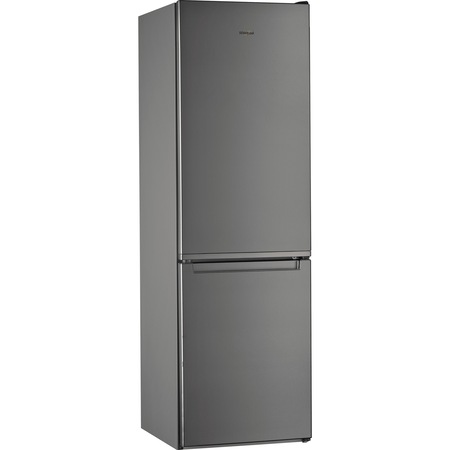 Combina frigorifica Whirlpool W5821EOX, 339 l, Clasa A++, StopFrost, 6th Sense, FreshBox, H 189 cm, Inox anti-amprenta