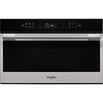 Cuptor cu microunde Whirlpool W7MD440, 31 l, 1000 W, 6th Sense, Grill, Crisp, Inox anti-amprenta