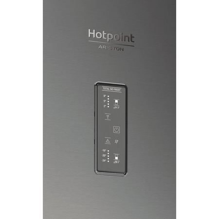Combina frigorifica Hotpoint HA70BE31X, 462 l, Clasa F, Full No Frost, H 195 cm, Inox