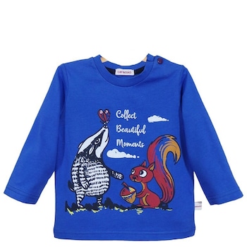 Bluza bebe maneca lunga PLAY, Albastru Bluza bebe maneca lunga PLAY, Albastru