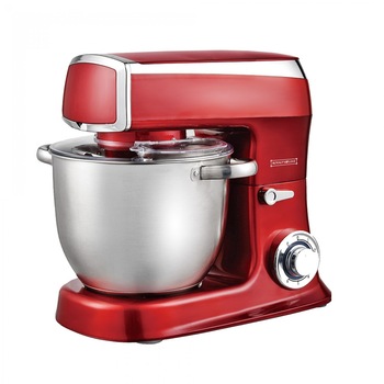 Mixer planetar Royalty Line PKM2100, 2100W Max, 7.5 litri, Cupa inox, 6 trepte de viteza+Pulse, Accesorii, Rosu Mixer planetar Royalty Line PKM2100, 2100W Max, 7.5 litri, Cupa inox, 6 trepte de viteza+Pulse, Accesorii, Rosu