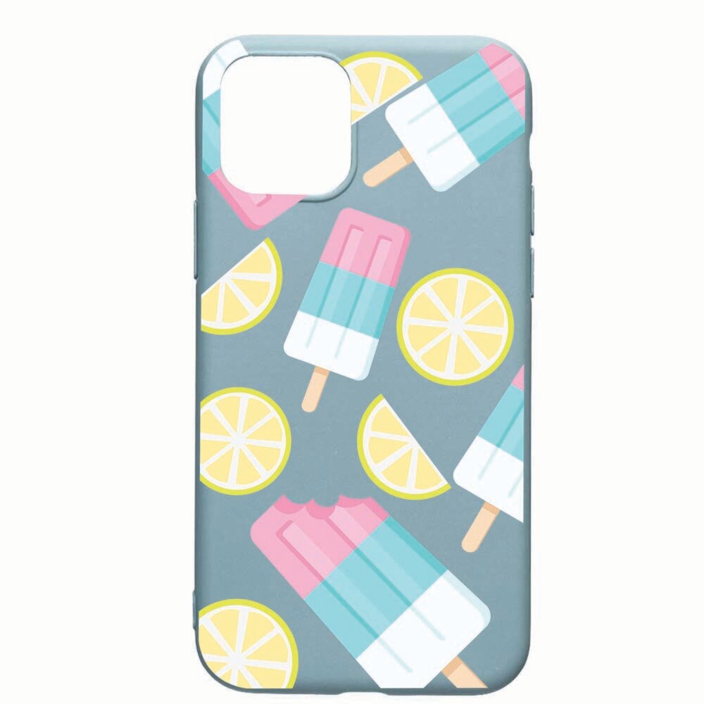 Husa Apple iPhone 11 Pro Max, Ice Cream, rezistenta la uzura, anti-alunecare, din silicon Premium, CF65