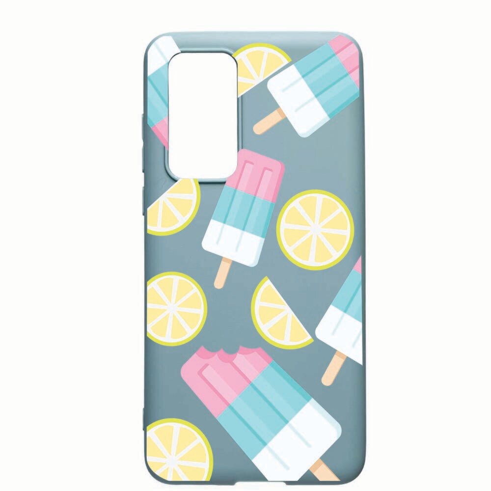 Husa Samsung Galaxy S20, Ice Cream, rezistenta la uzura, anti-alunecare, din silicon Premium, CF65