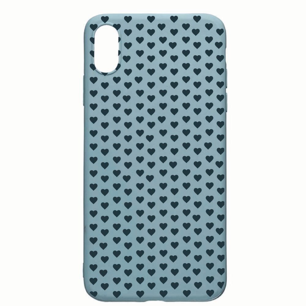 Husa Apple iPhone XS Max, Little Hearts, rezistenta la uzura, anti-alunecare, din silicon Premium, CF82