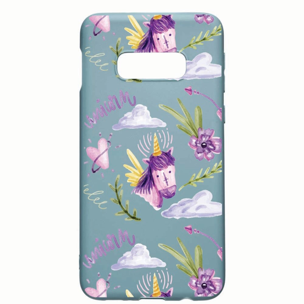 Husa Samsung Galaxy S10e, Unicorn Pattern, rezistenta la uzura, anti-alunecare, din silicon Premium, CF89