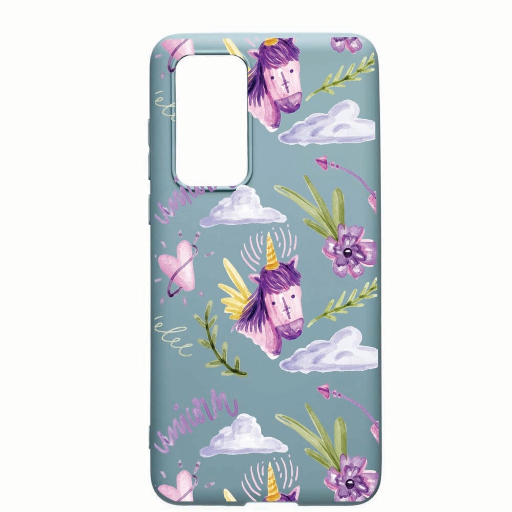 Husa Samsung Galaxy S20, Unicorn Pattern, rezistenta la uzura, anti-alunecare, din silicon Premium, CF89