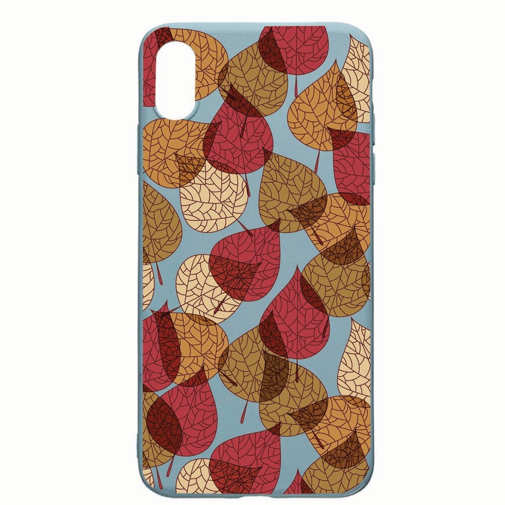 Husa Apple iPhone XS / X, Feathers, rezistenta la uzura, anti-alunecare, din silicon Premium, CF98